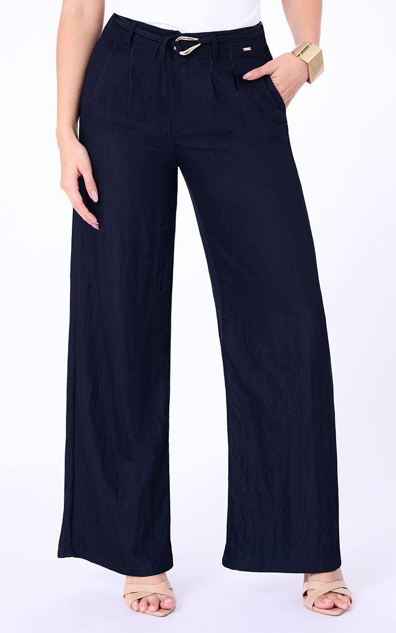 PANTALON STRAIGHT UNICOLOR