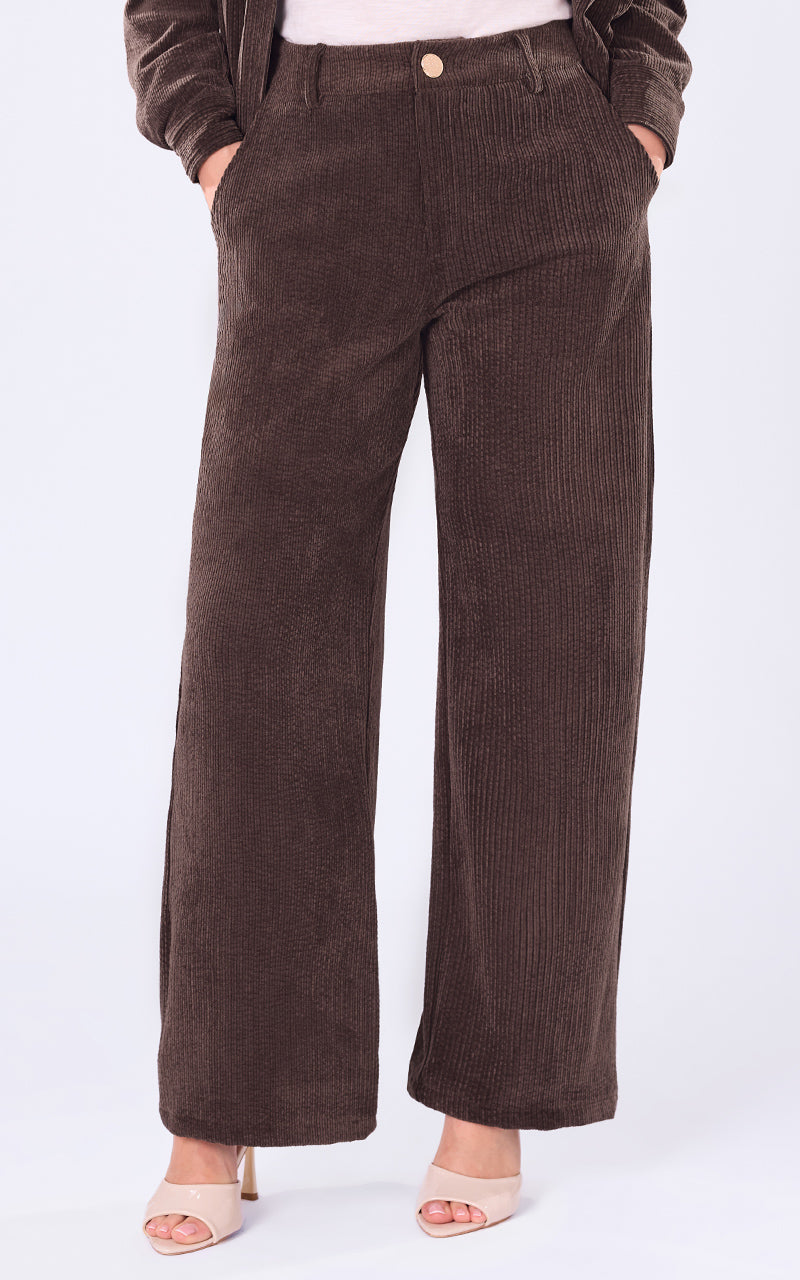 PANTALON STRAIGHT UNICOLOR