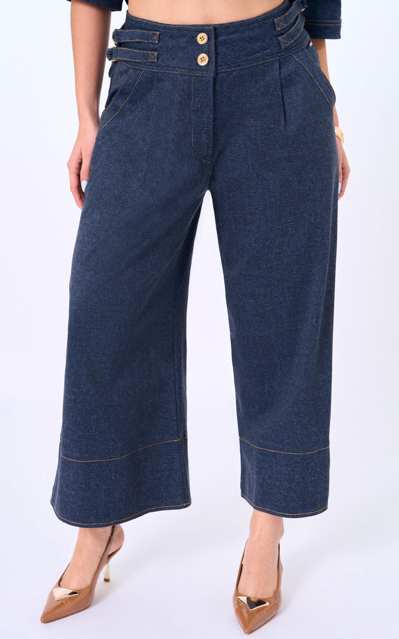 CONJUNTO DENIM CAMISA Y PANTALÓN