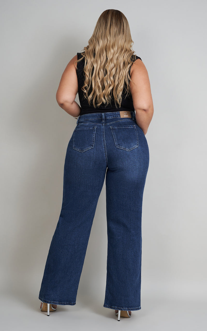 ARELIS WIDE LEG PLUS JEANS