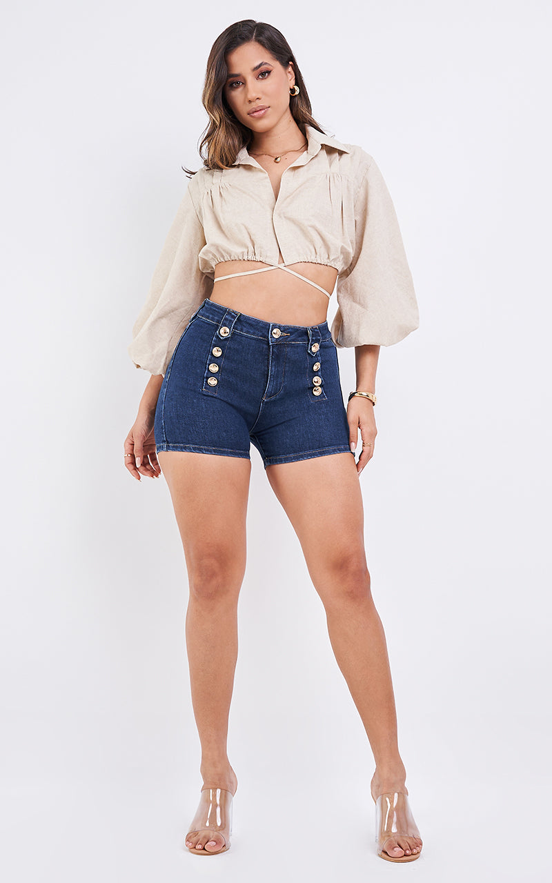 FERNANDA DENIM SHORTS