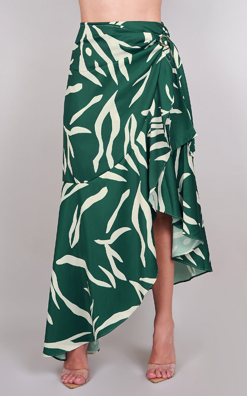 EMERALD BREEZE TOP & SKIRT