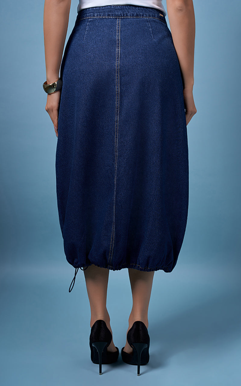 FALDA DENIM BOMBER