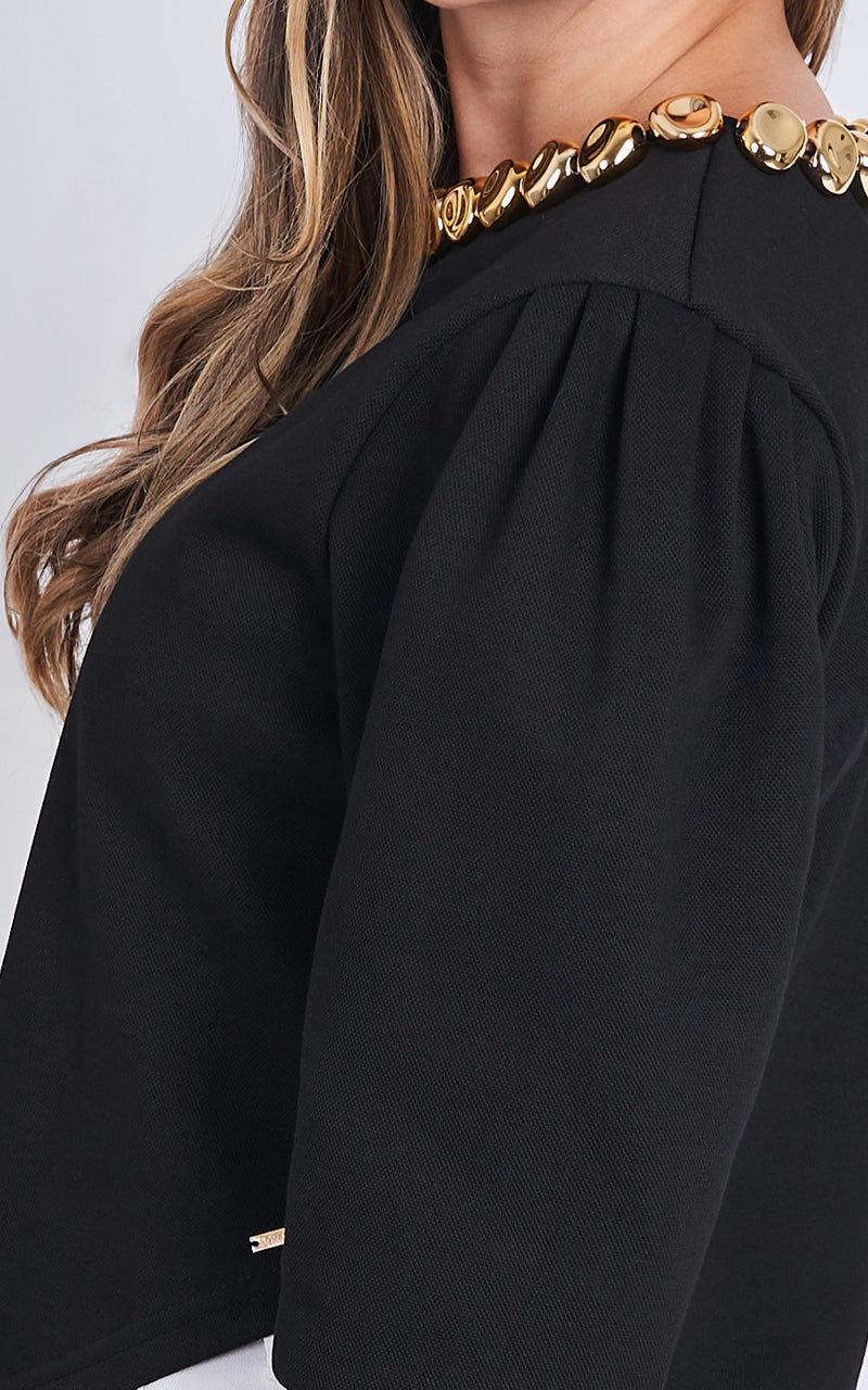 MIDNIGHT CHARM SWEATER