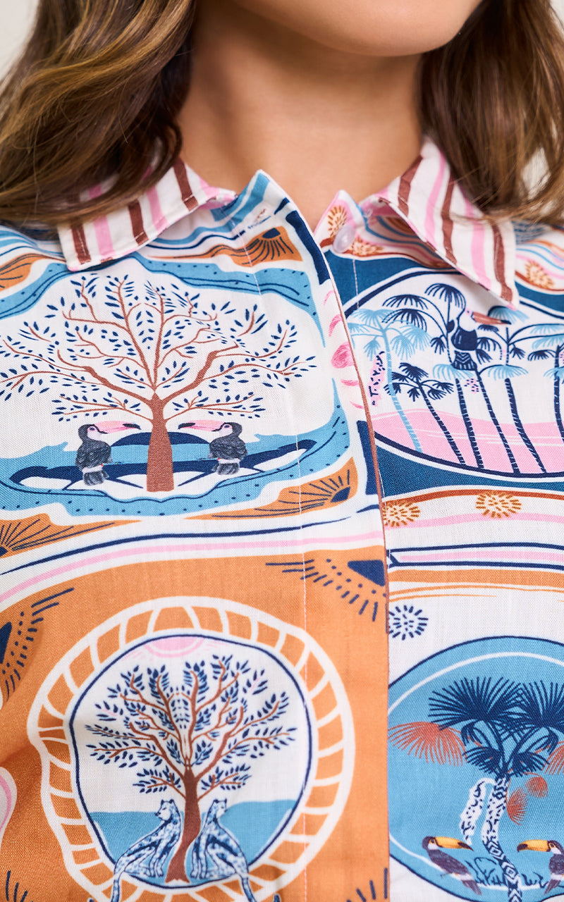 PARADISE FOUND TOP & SHORT