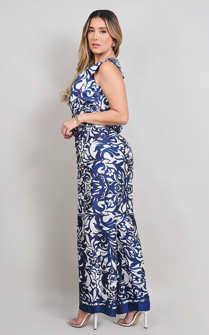 TIMELESS BLUE TOP & PANTS