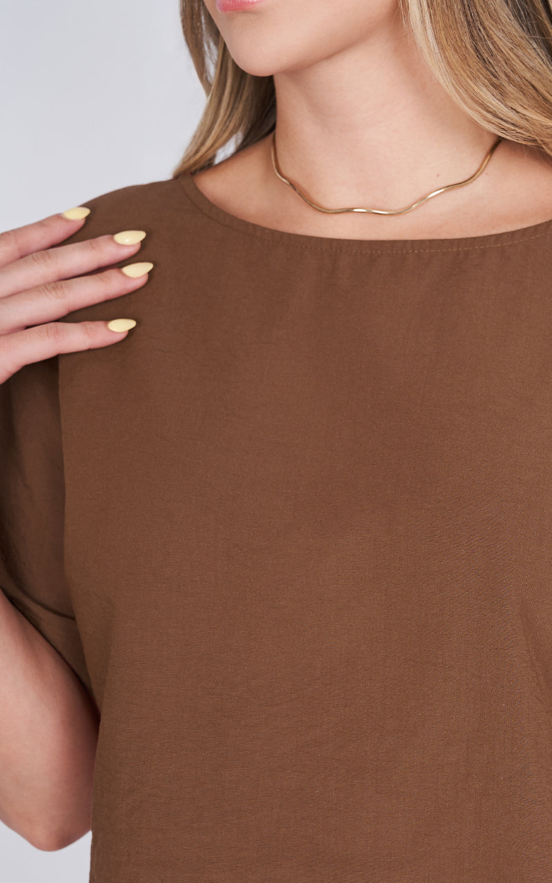 MOCHA DREAMS TOP