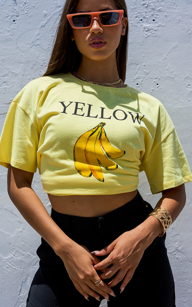 YELLOW T-SHIRT