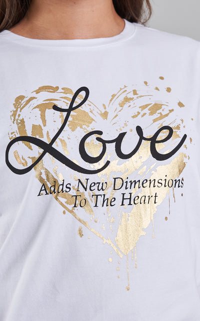 A TRUE LOVE STORY T-SHIRT