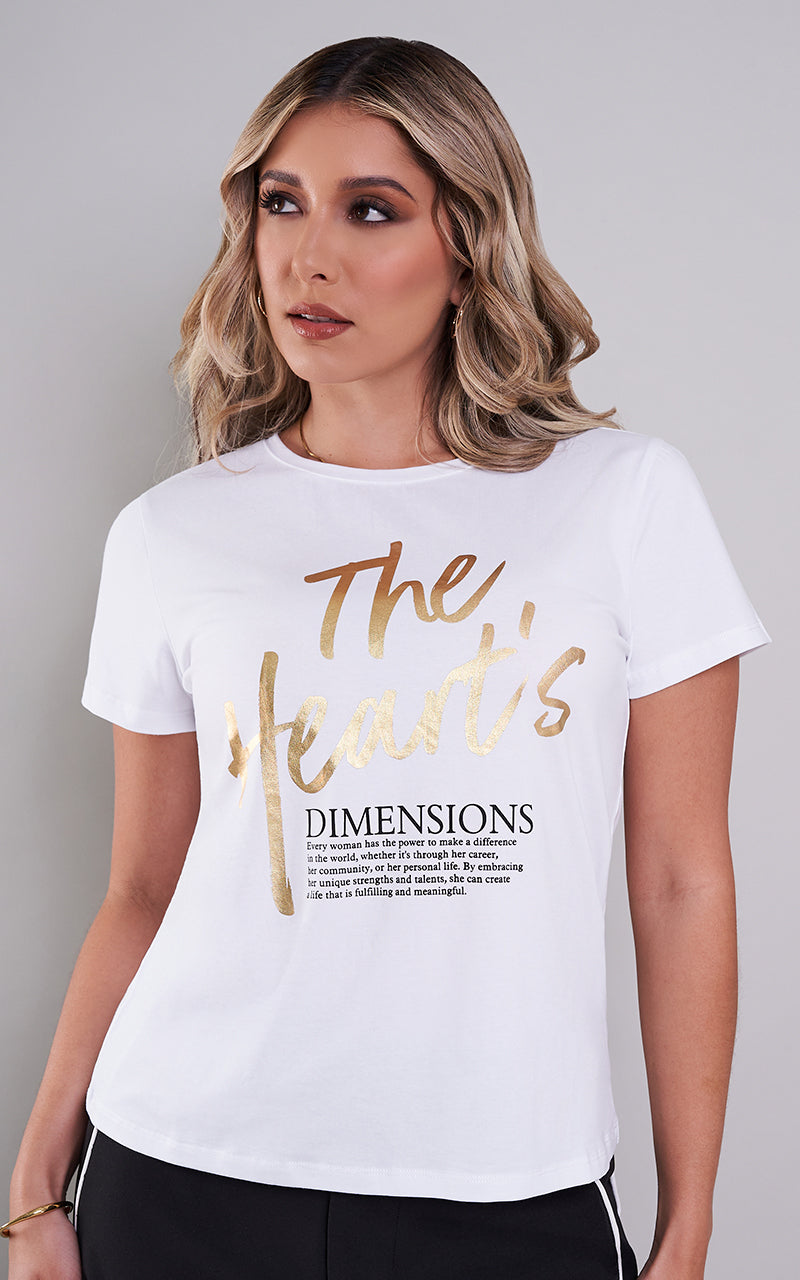 THE HEART´S DIMENSIONS T-SHIRT