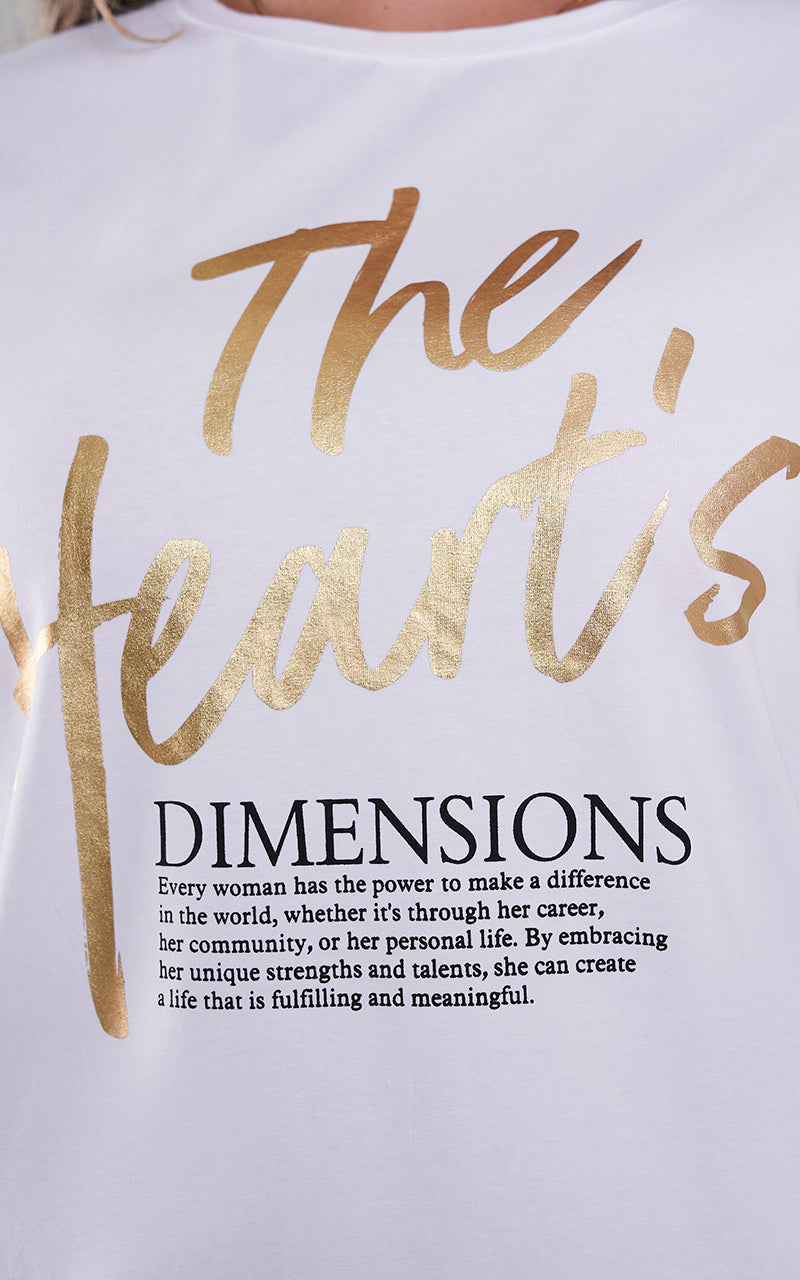 THE HEART´S DIMENSIONS T-SHIRT