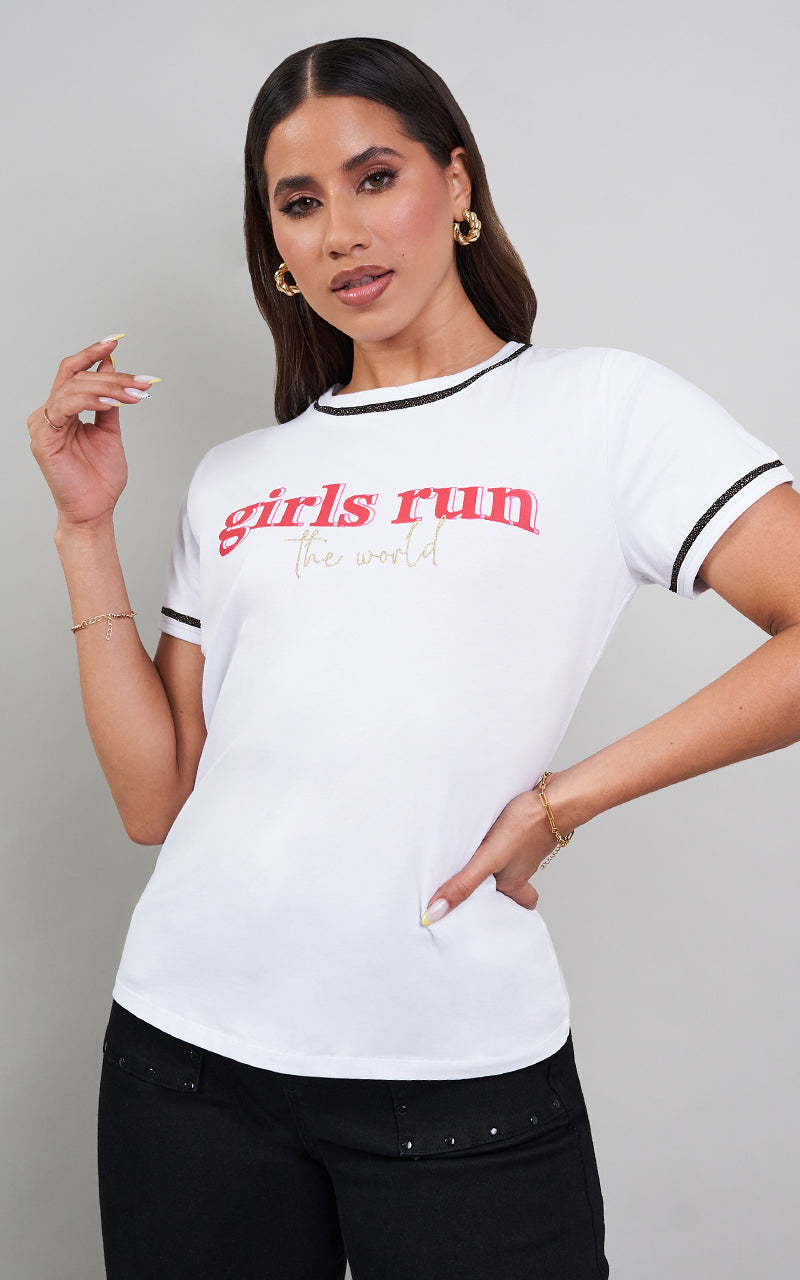 GIRLS RUN T-SHIRT