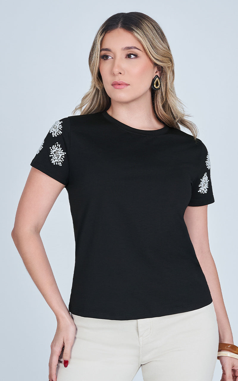 BOLD BLOSSOM T-SHIRT