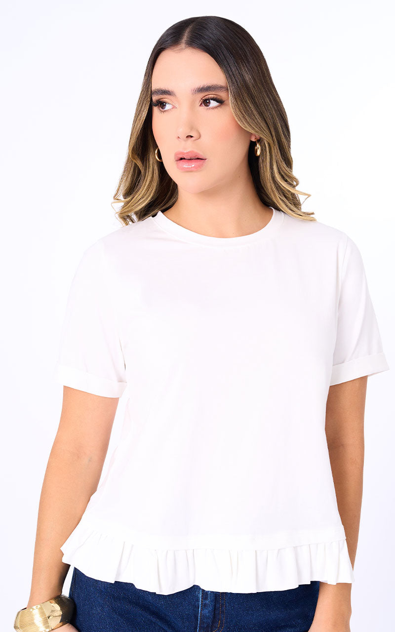 T-SHIRT UNICOLOR
