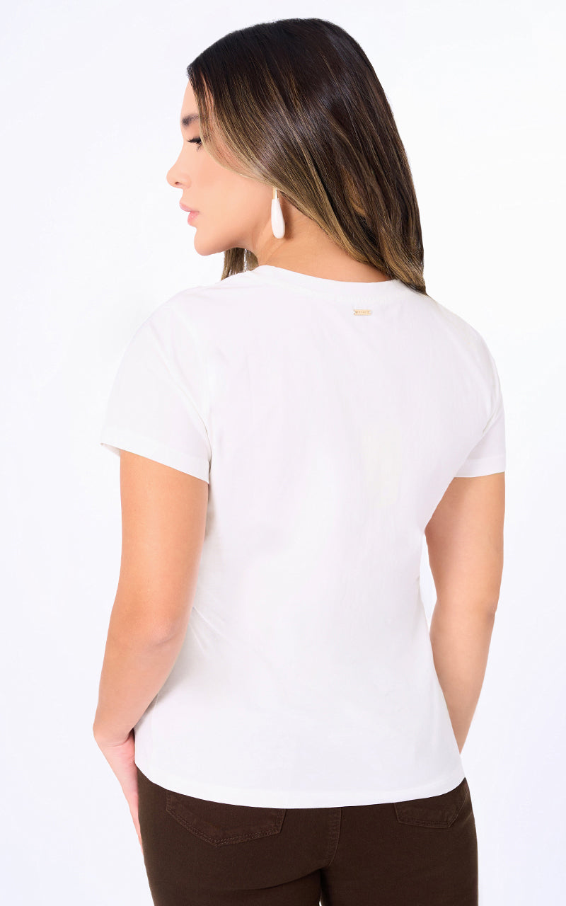 T-SHIRT BASICO CON FRASE