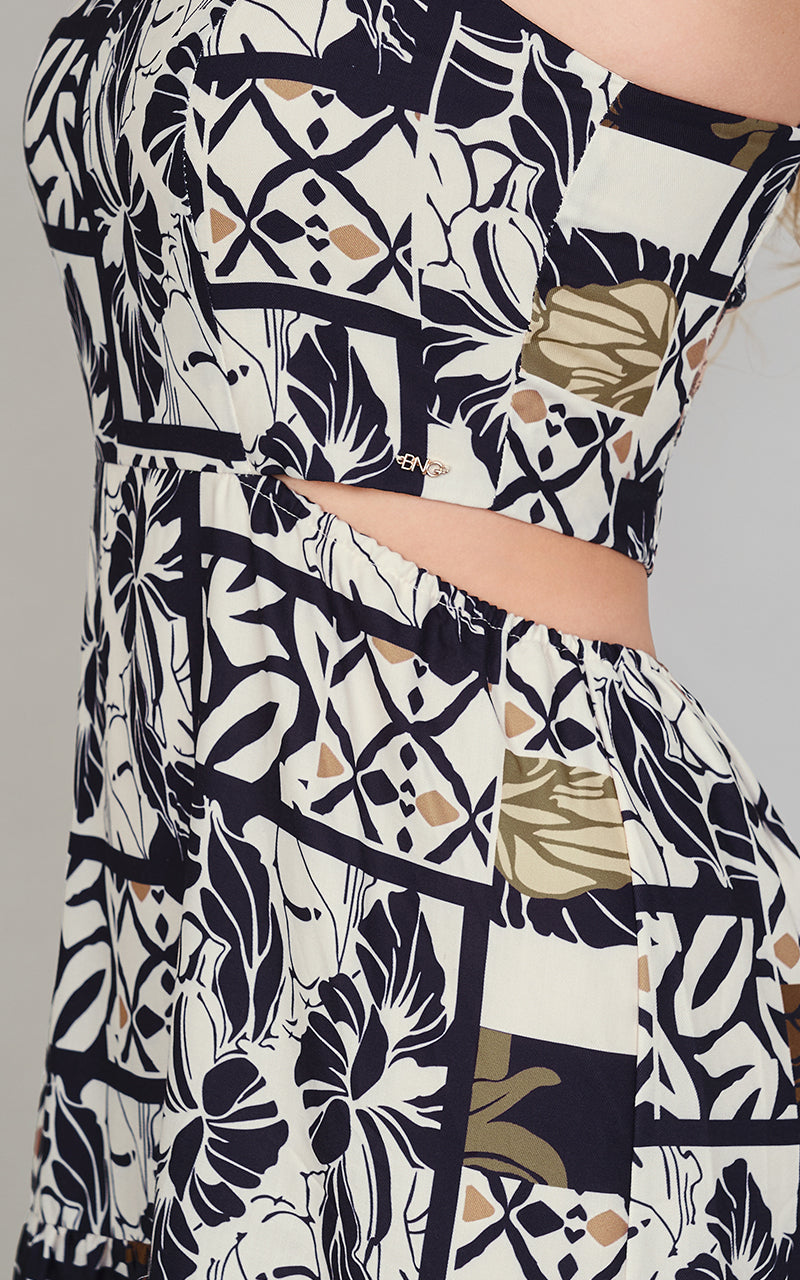 MOROCCAN GARDENS DRESS
