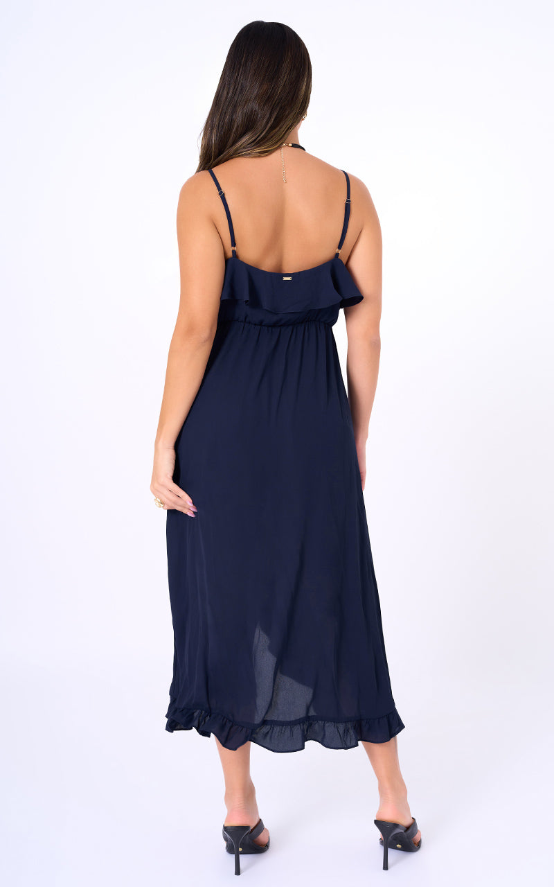 VESTIDO CON TIRANTES FINOS