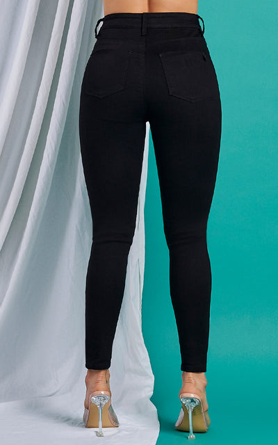 BASIC SKINNY ANKLE JEANS