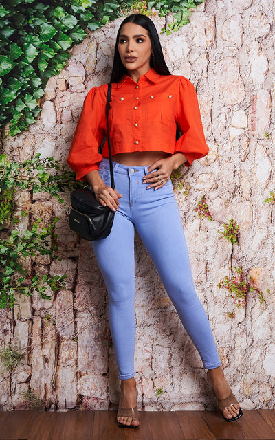 BASIC SKINNY ANKLE JEANS