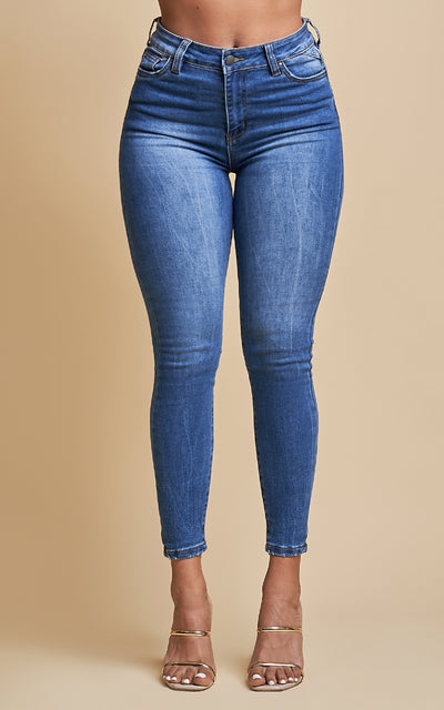 PAULINE SKINNY ANKLE JEANS