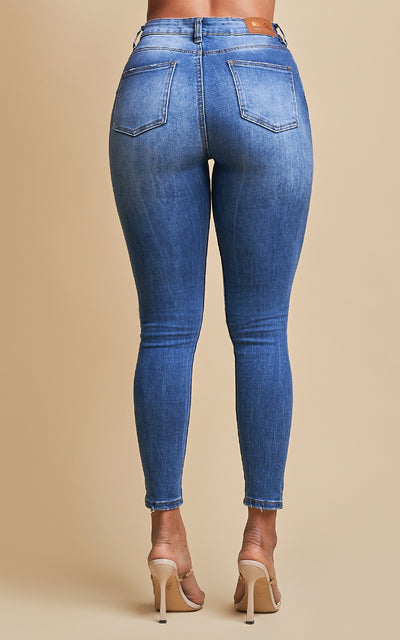 PAULINE SKINNY ANKLE JEANS