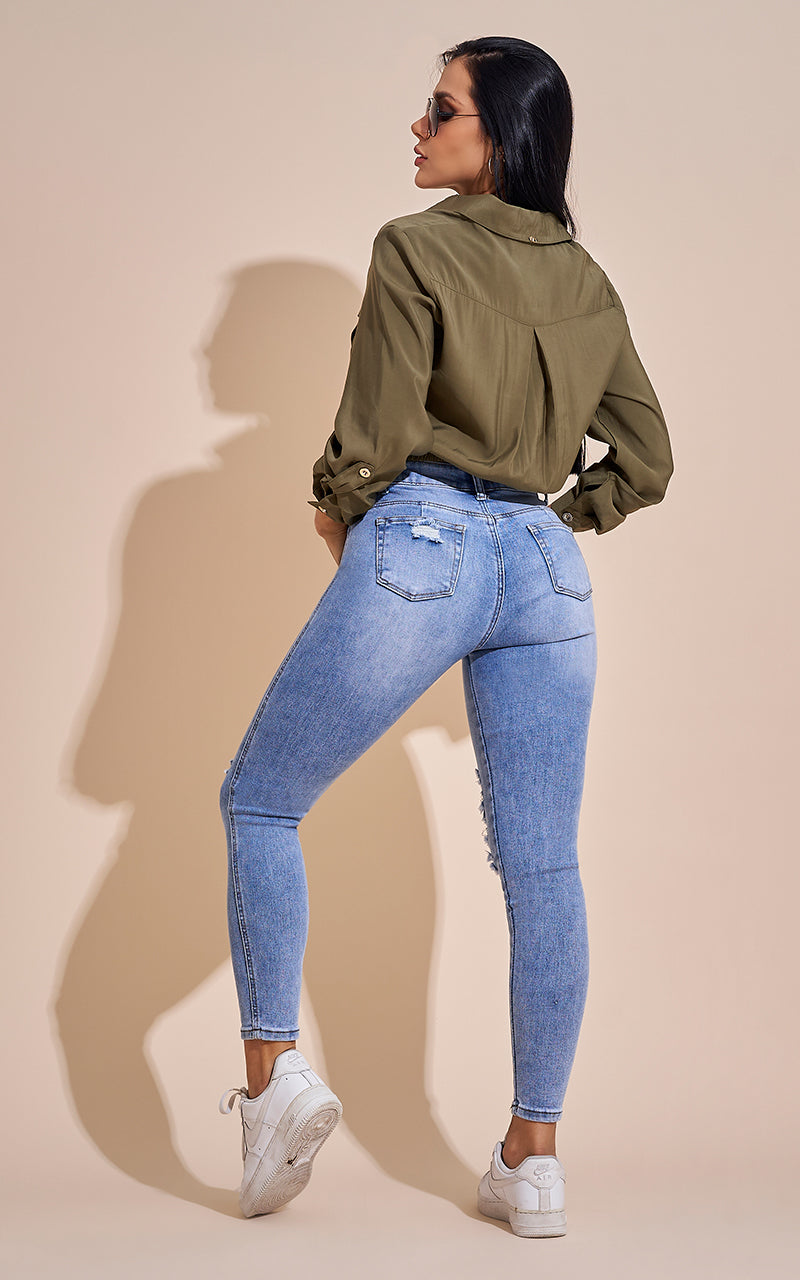 BROOKE SKINNY ANKLE JEANS