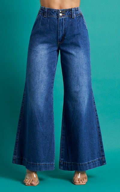 GINY WIDE LEG JEANS