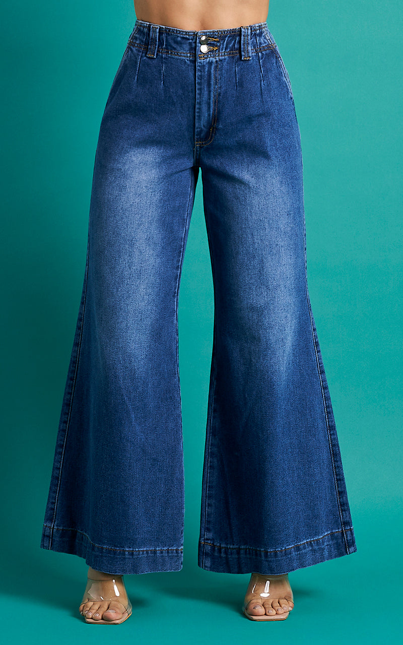 GINY WIDE LEG JEANS
