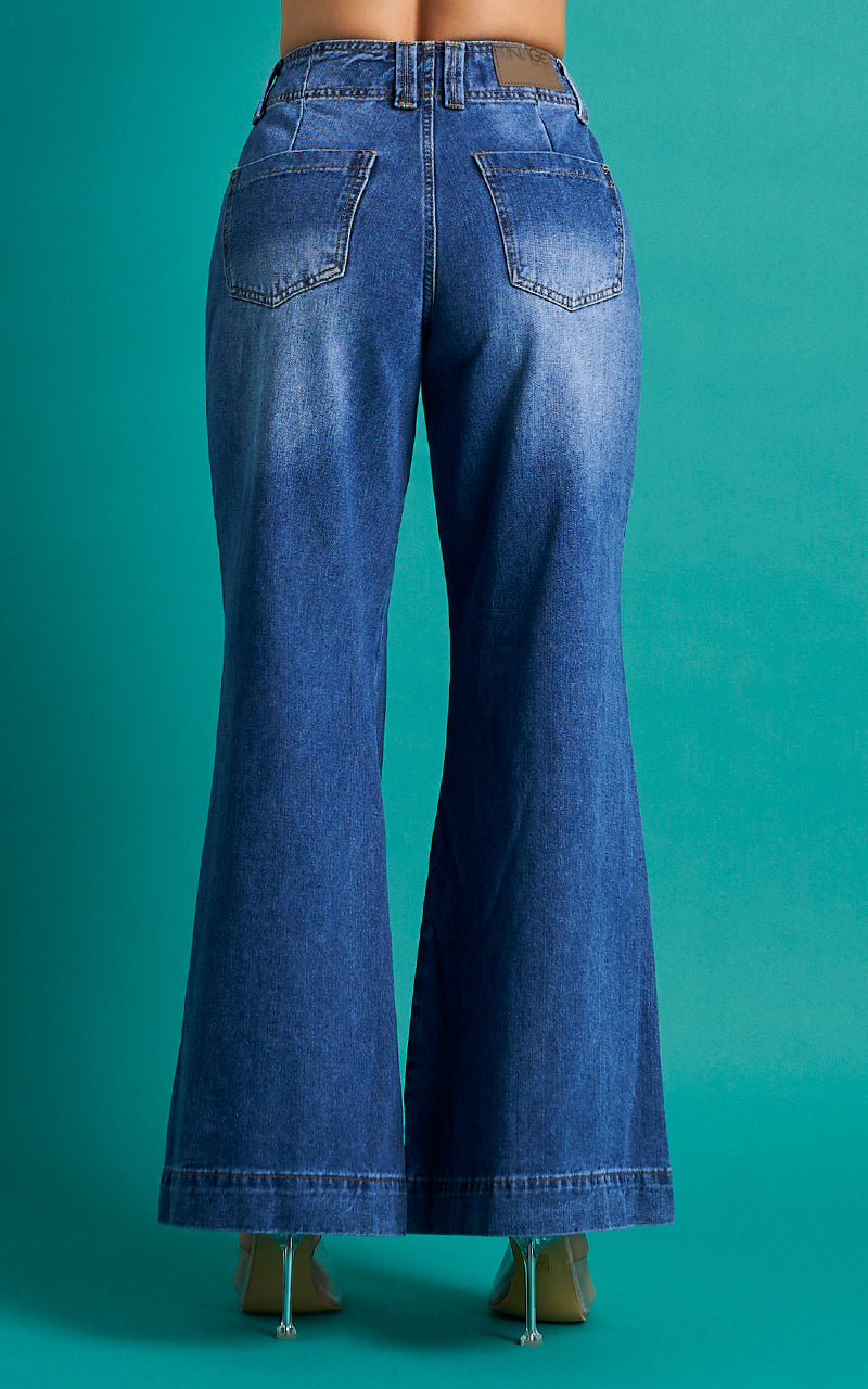 GINY WIDE LEG JEANS