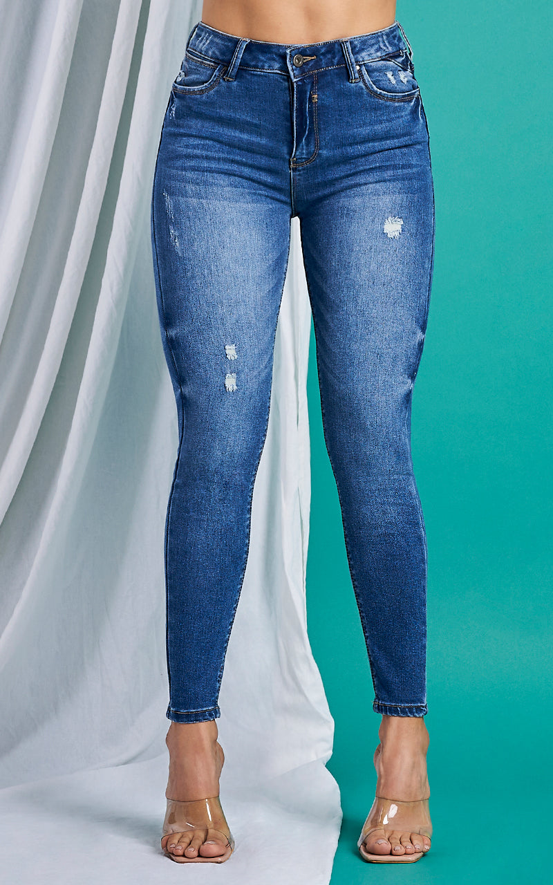 VINTAGE SKINNY ANKLE JEANS