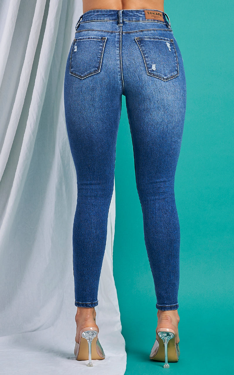 VINTAGE SKINNY ANKLE JEANS