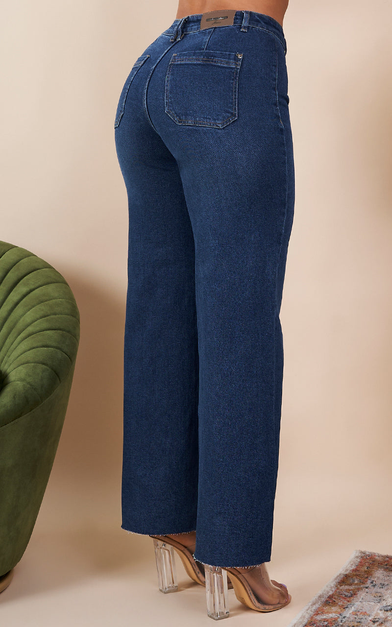 FABRIZIA WIDE LEG JEANS