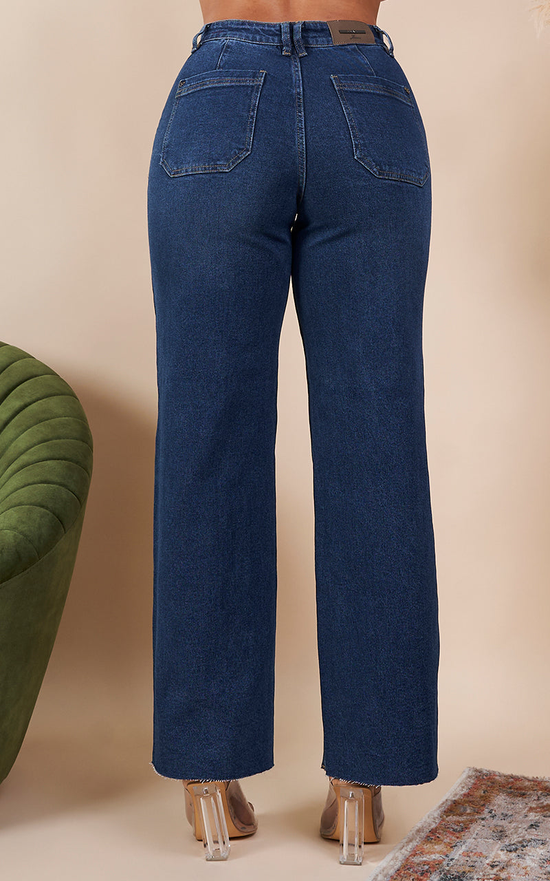 FABRIZIA WIDE LEG JEANS