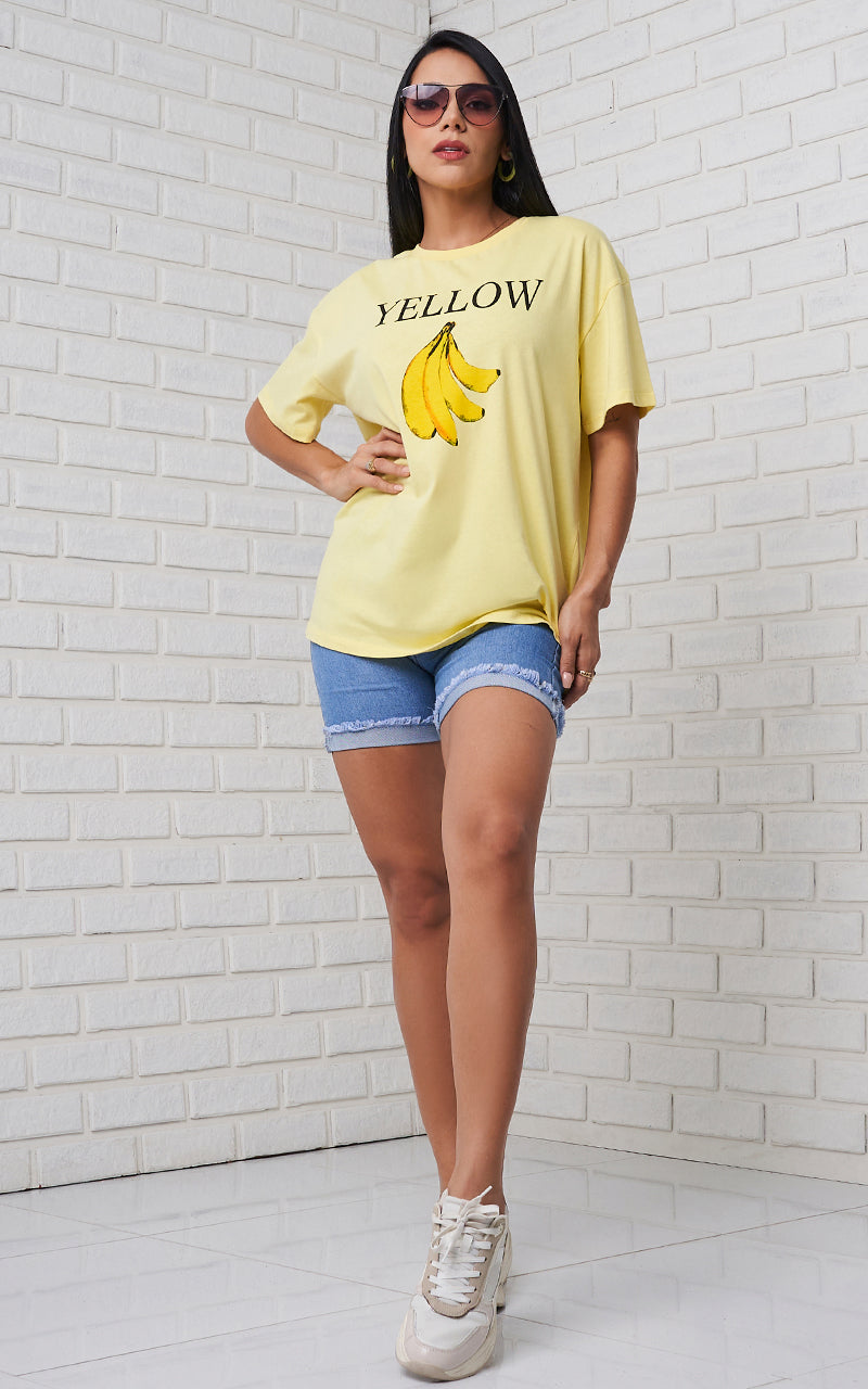 YELLOW T-SHIRT