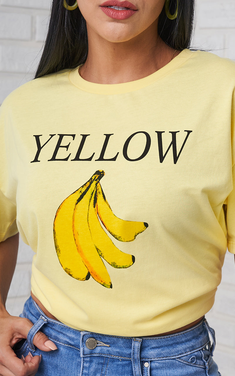 YELLOW T-SHIRT