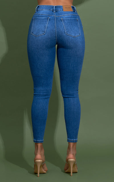 BASIC SKINNY ANKLE JEANS